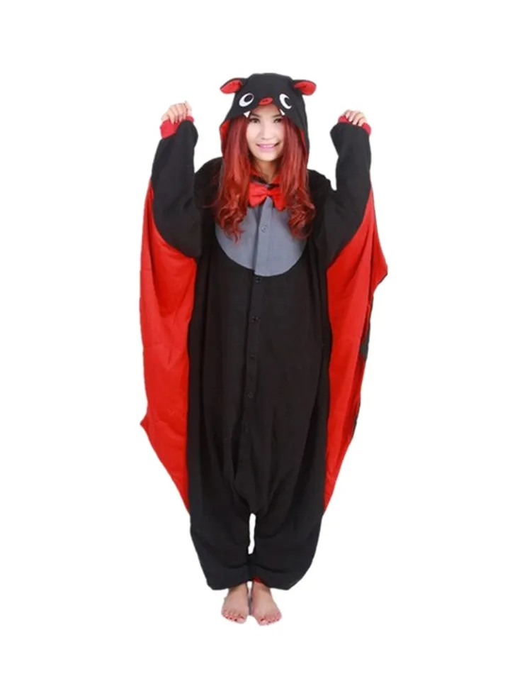 Batman Themed Onesie Black/Red