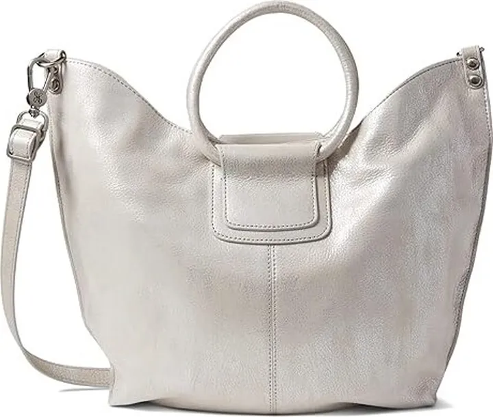 HOBO Sheila Tote (Silver) Handbags