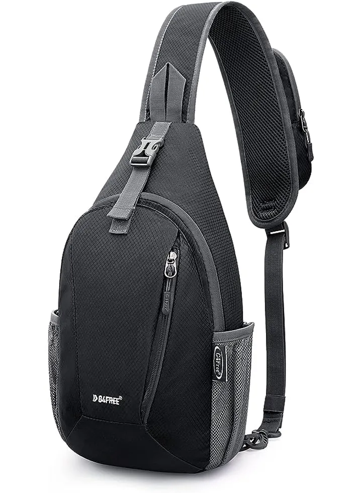 RFID Blocking Crossbody Sling Bag Small Chest Shoulder Backpack Men Women Hiking Outdoor