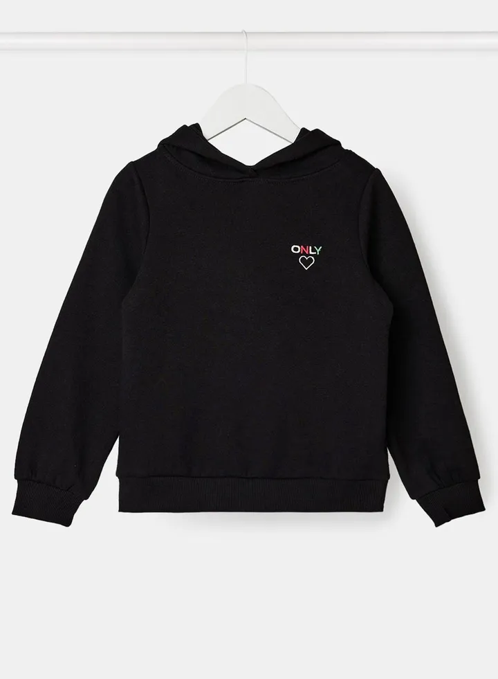 Kids Embroidered Logo Hoodie