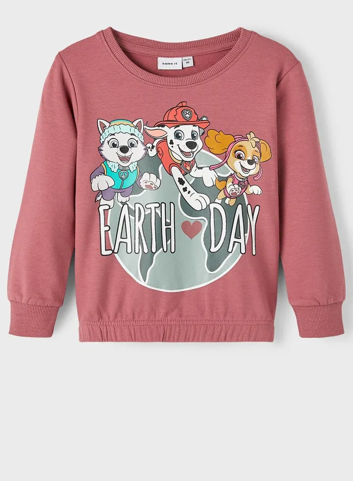 Kids Paw Patrol Earth Day Sweatshirt