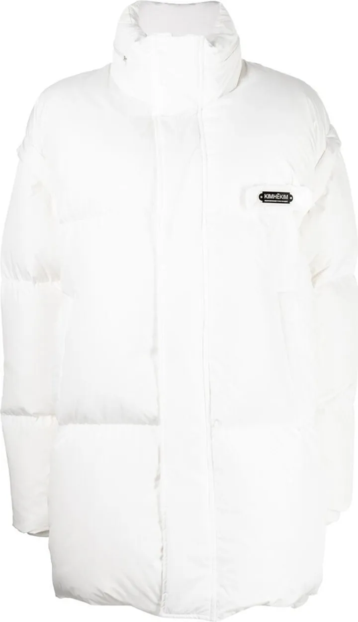 Logo-Plaque Puffer Jacket