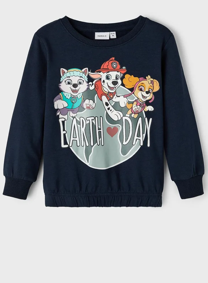 Kids Paw Patrol Earth Day Sweatshirt