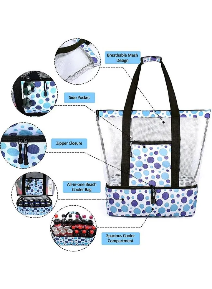 Insulated Beach Tote Bag