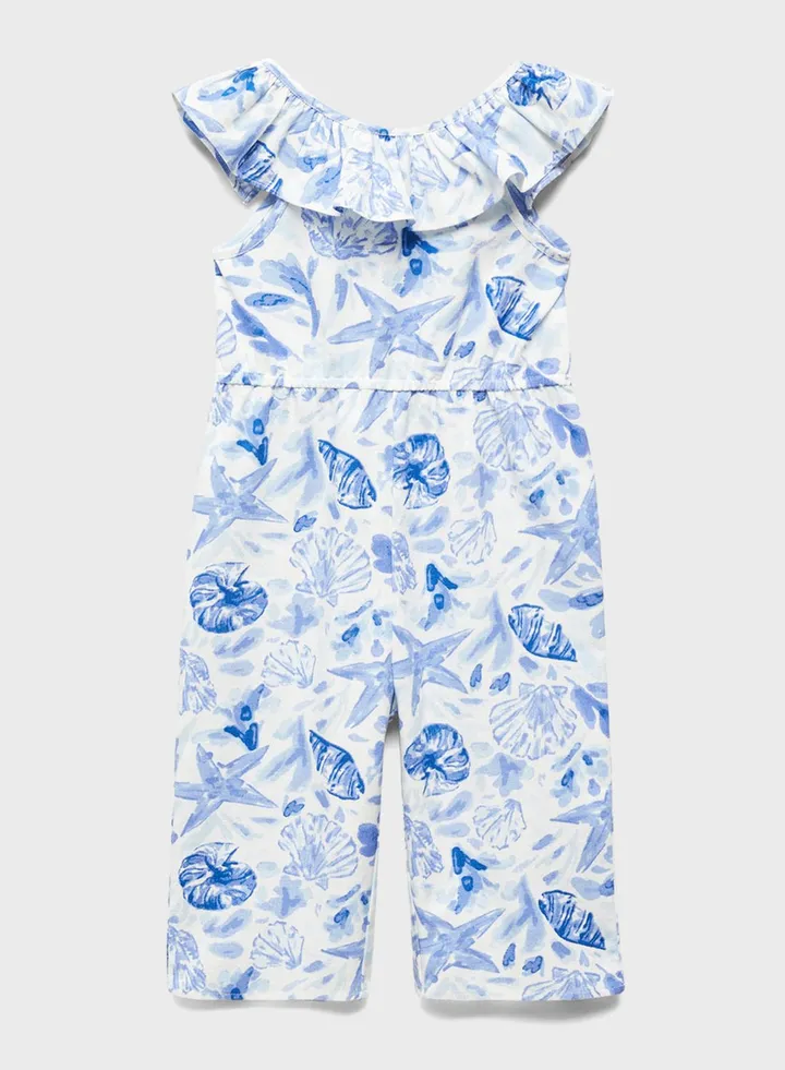 Kids Printed Jumpsuit