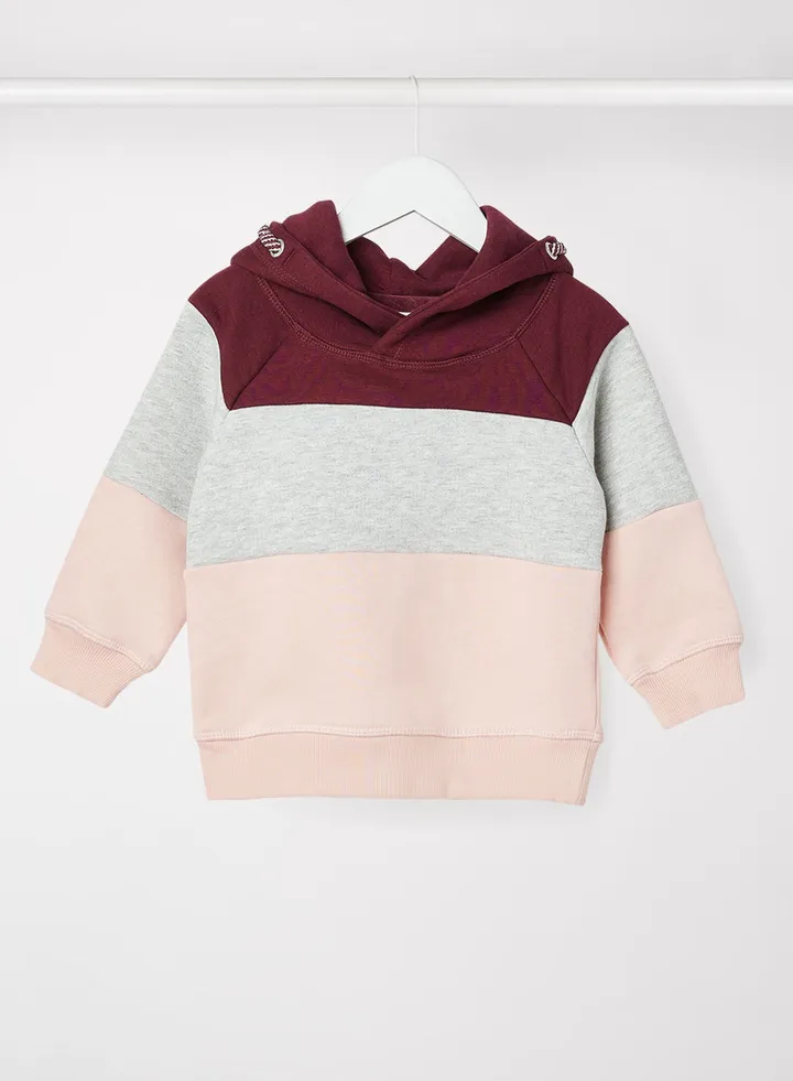 Girls Colourblock Hoodie