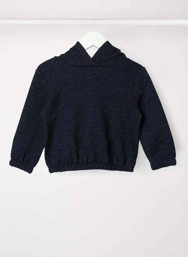 Kids/Teen Dot Hoodie Navy