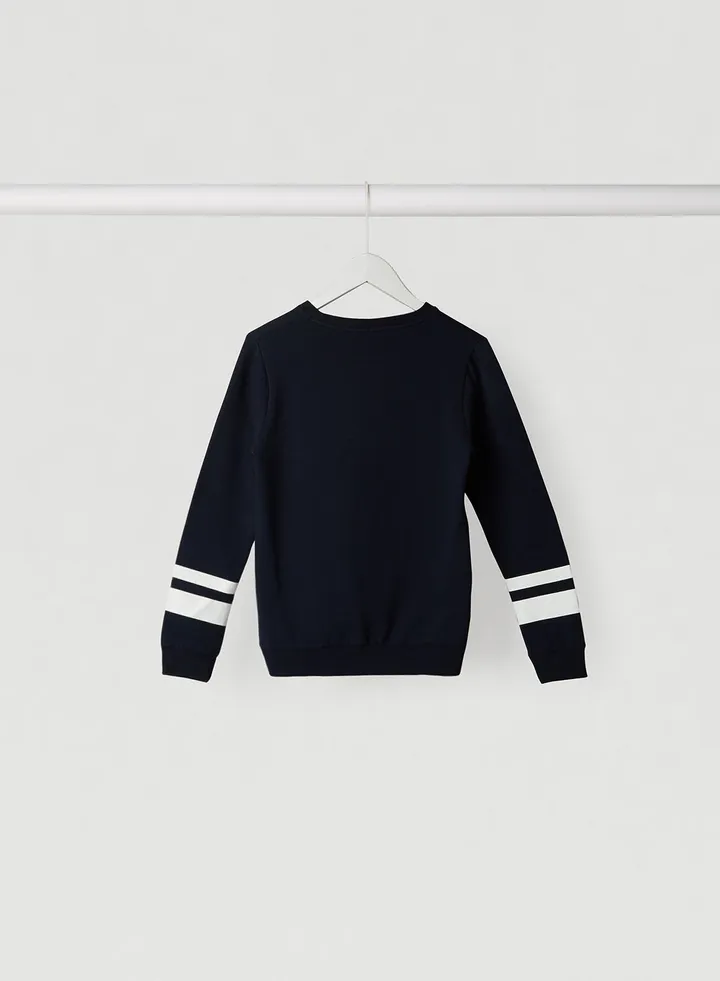 Minnie Mouse Printed Sweatshirt Dark Sapphire