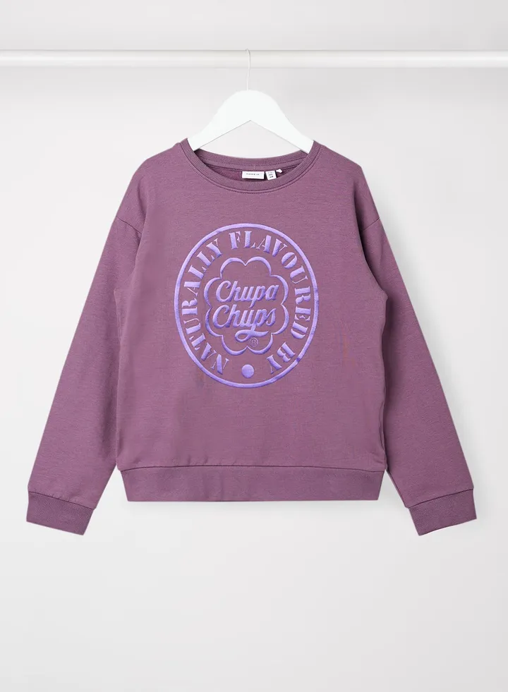 Teen Chupa Cups Sweatshirt Purple