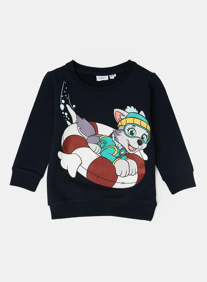Kids Paw Patrol Sweatshirt Navy