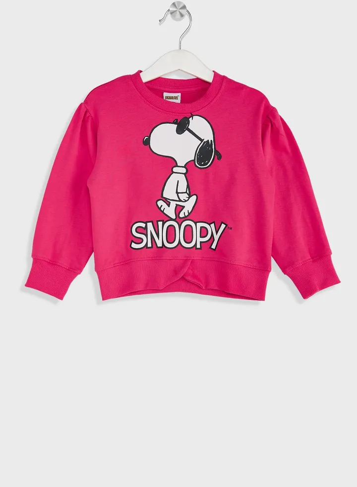 Girls Snoopy Sweatshirt