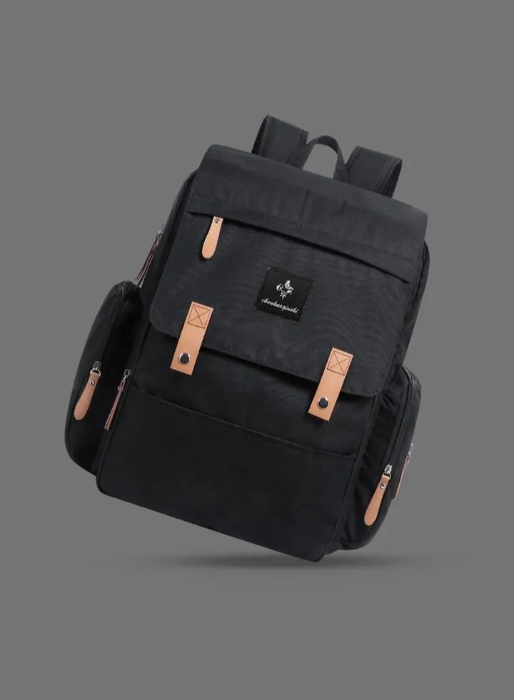 Mommy bag multi-functional waiting mother bag mother and baby bag baby milk powder bottle diaper backpack