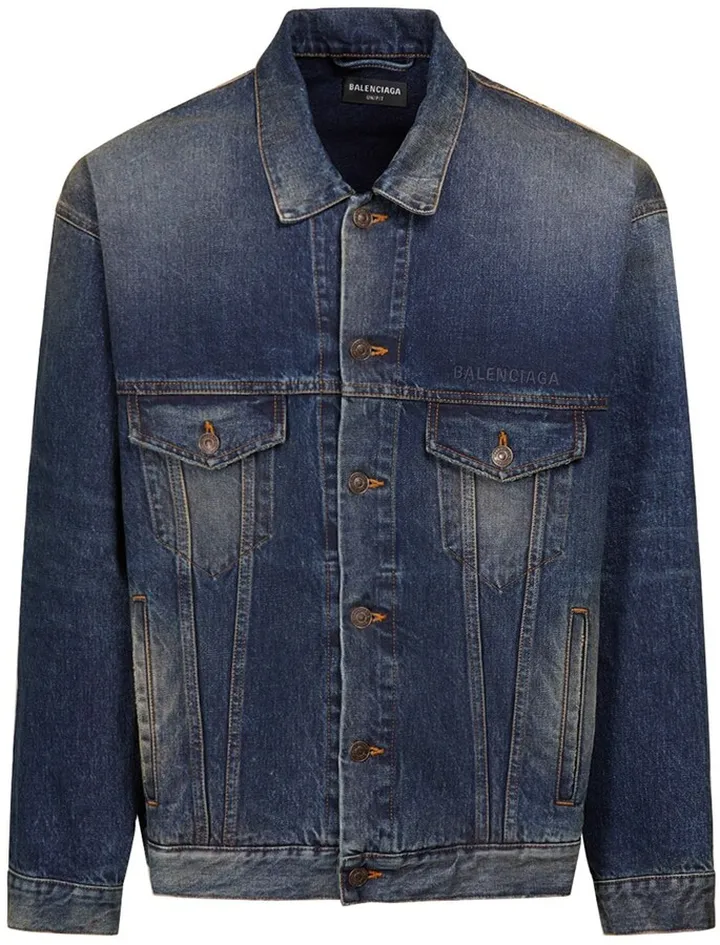 Large fit Paris denim jacket