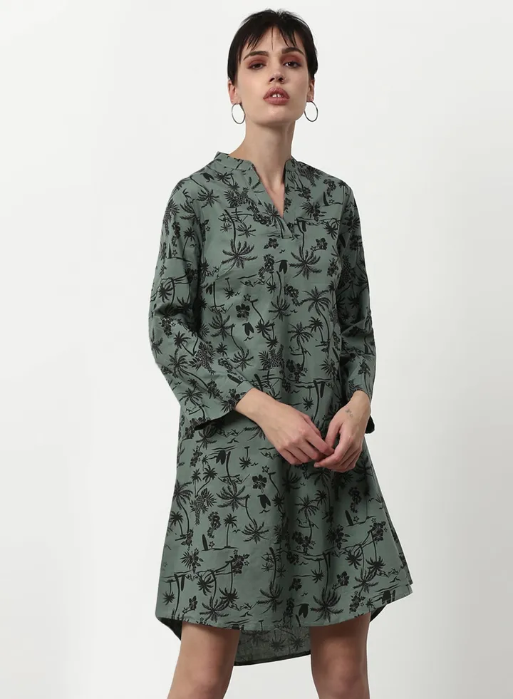 Regular Fit Casual Dress Multicolour