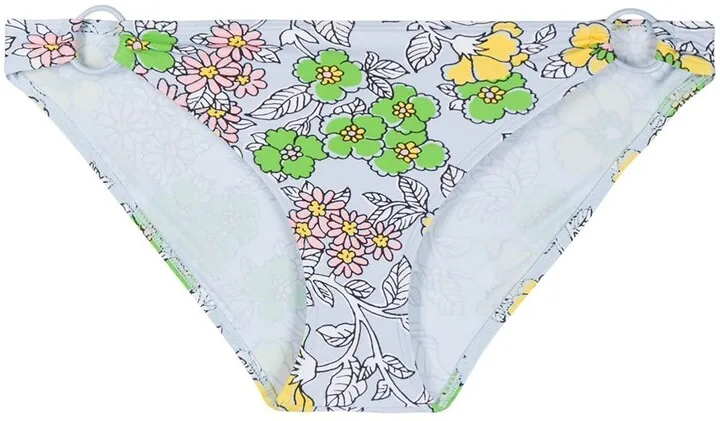 Floral-Print Bikini Bottoms