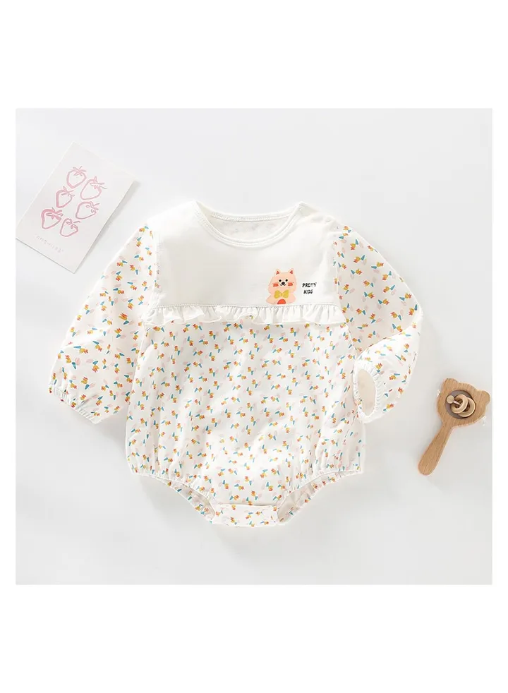 Baby Cotton Long-sleeved Comfort Jumpsuit