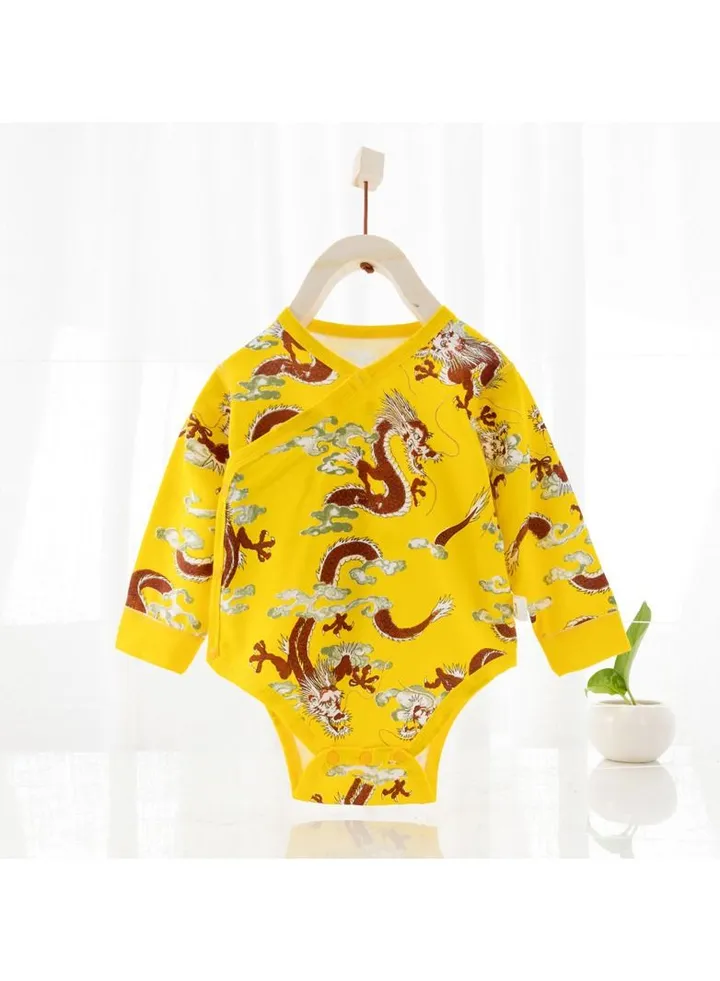 Baby Cotton Long-sleeved Comfort Jumpsuit
