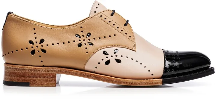 Mr. Ava Perforated Spectator Derby