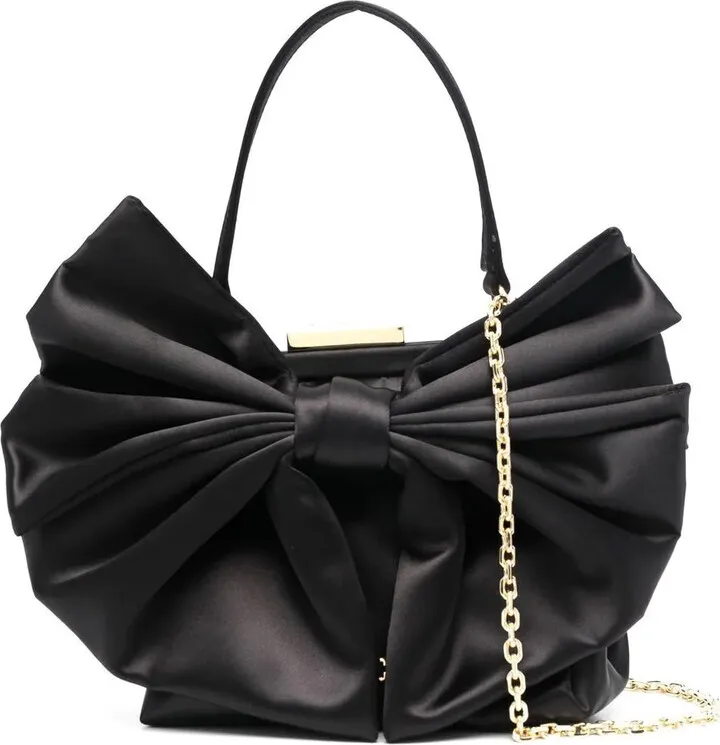 Satin Bow Crossbody
