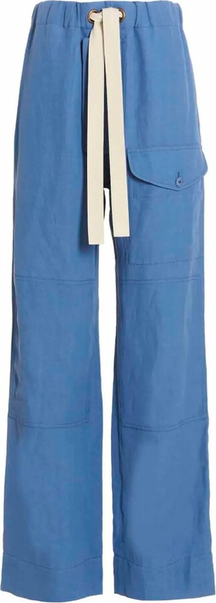 Stella McCartney High Waist Straight Leg Trousers