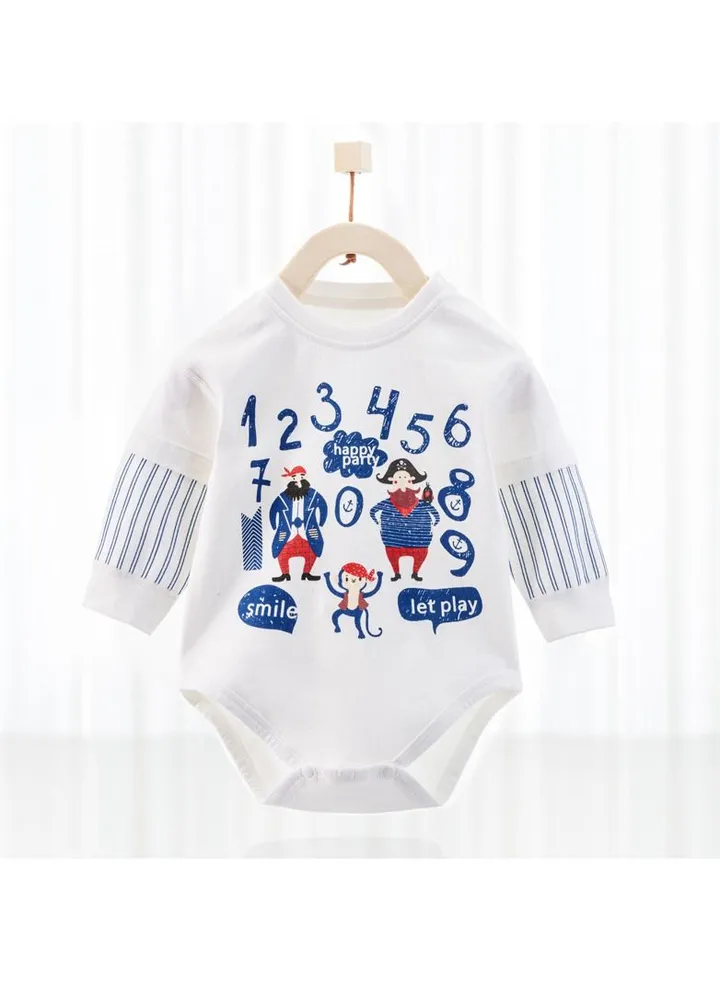 Baby Cotton Long-sleeved Comfort Jumpsuit