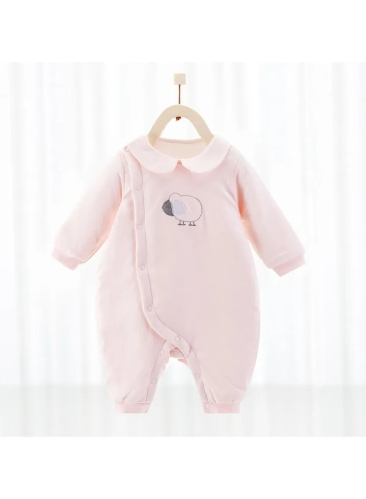Baby Cute Padded Thick Warm Jumpsuit