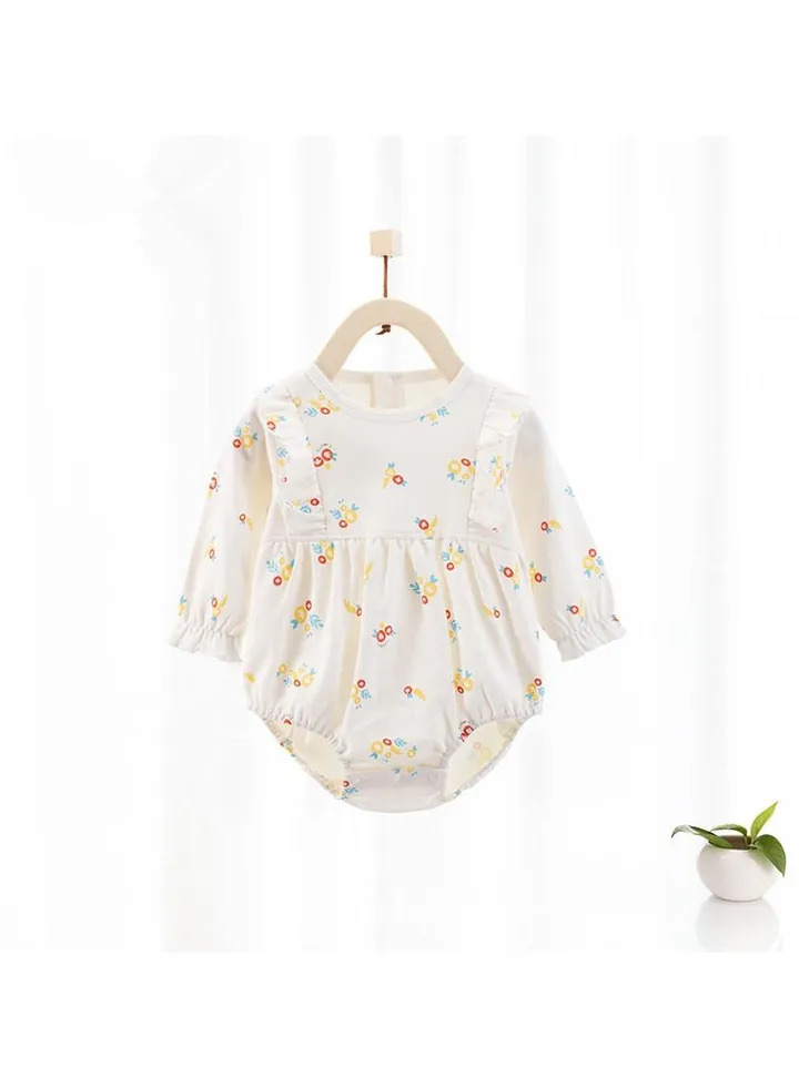Baby Cotton Long-sleeved Comfort Jumpsuit