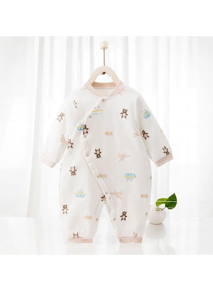 Baby Cute Padded Thick Warm Jumpsuit