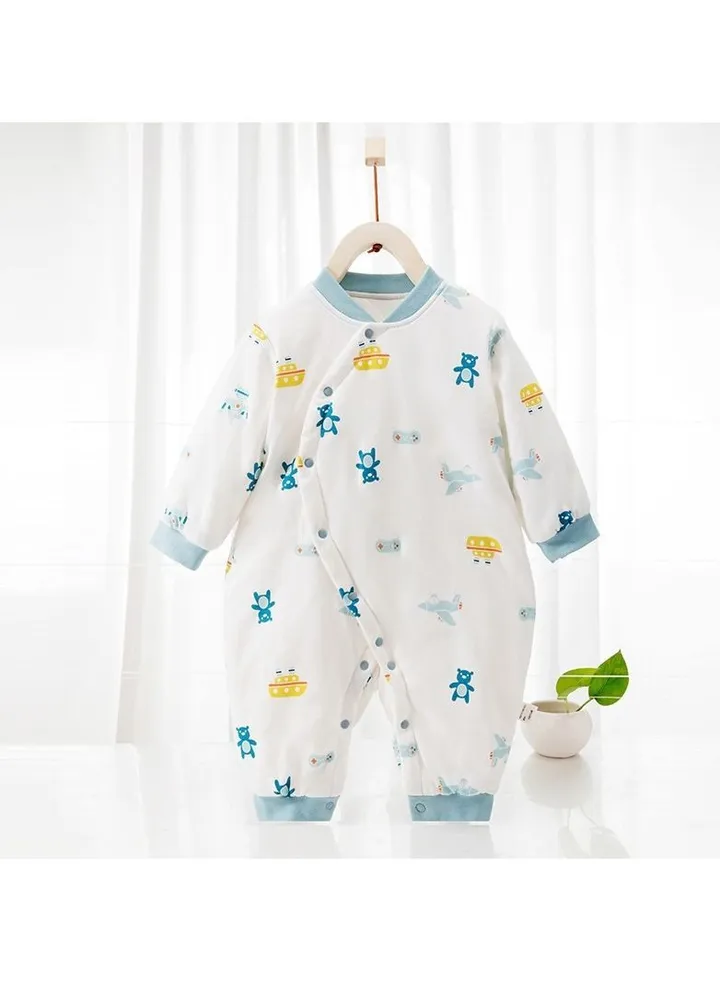 Baby Cute Padded Thick Warm Jumpsuit