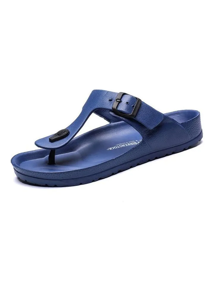 Outdoor Hiking Flip Flops Blue/Black