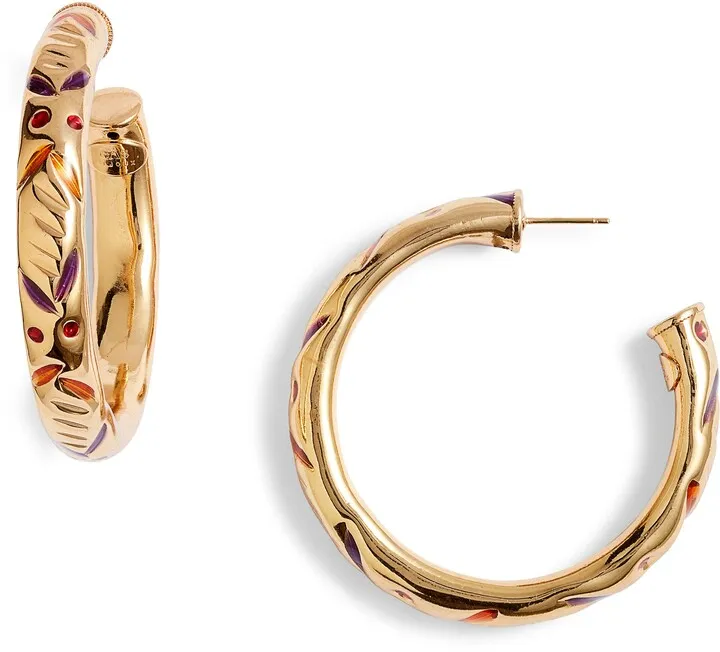 Bari Hoop Earrings