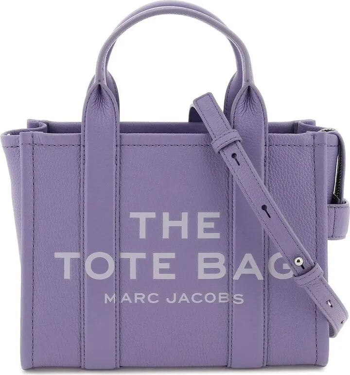 Marc Jacobs Leather The Mini Traveler Tote Bag