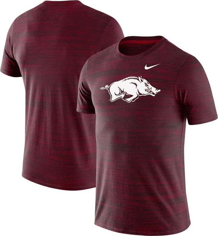 Men's Nike Cardinal Arkansas Razorbacks Team Logo Velocity Legend Performance T-shirt
