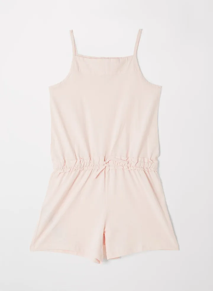 Girls Essential Playsuit Light Pink