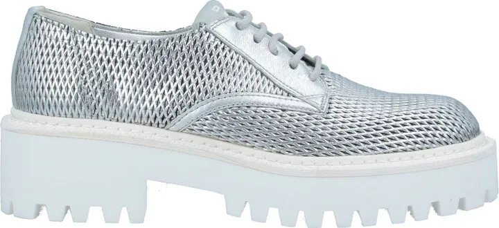 Lace-up Shoes Silver