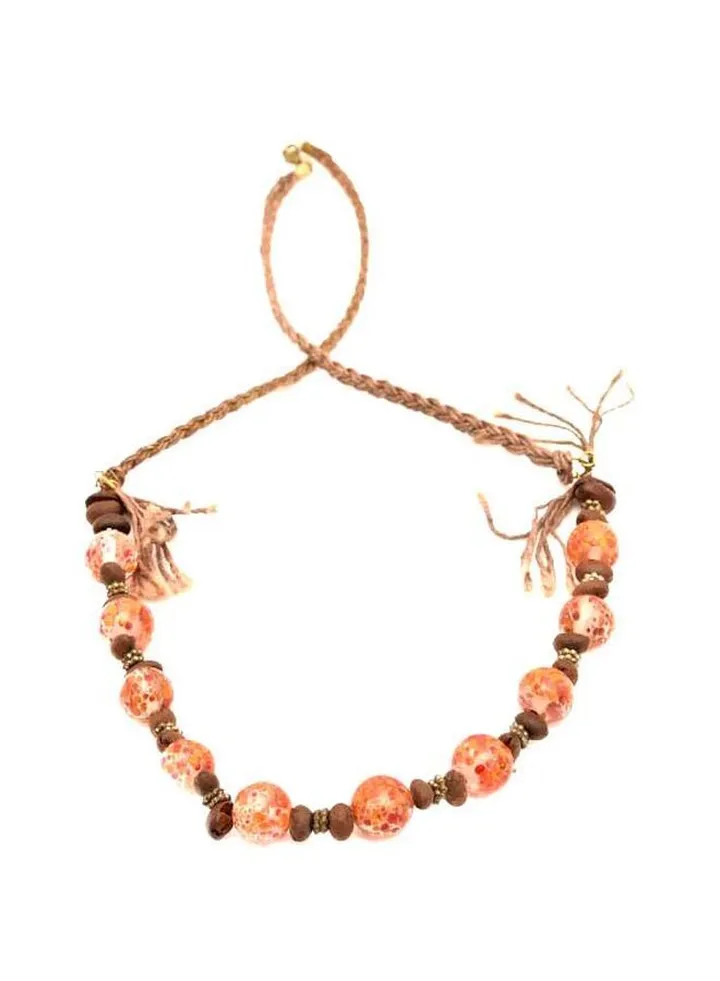 Beaded Bib Necklace