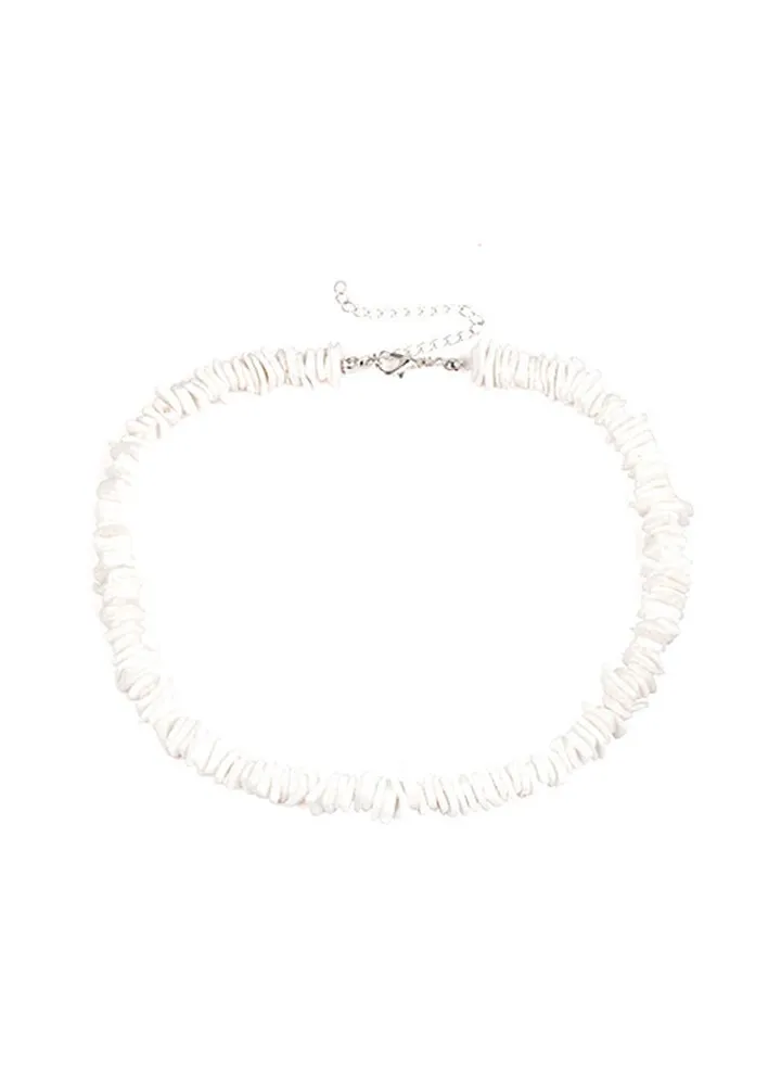 Casual Seashell Short Necklace