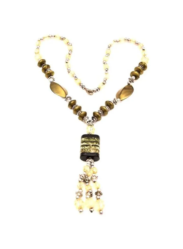 Beaded Bib Necklace
