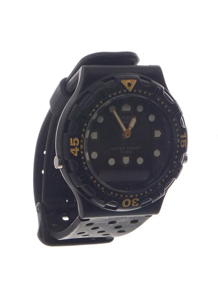 boys Rubber Analog Wrist Watch AW-304-1EV