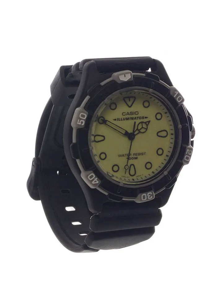 Boys' Rubber Analog Wrist Watch MD-201 MD-201-7AV