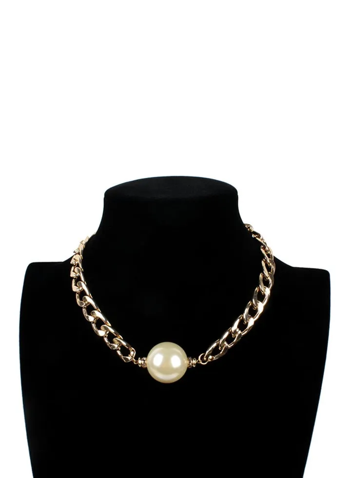 Pearl Bib Necklace