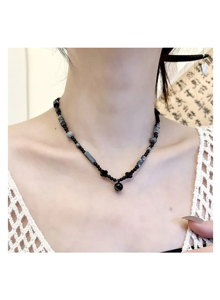 Chinese vintage beaded necklace