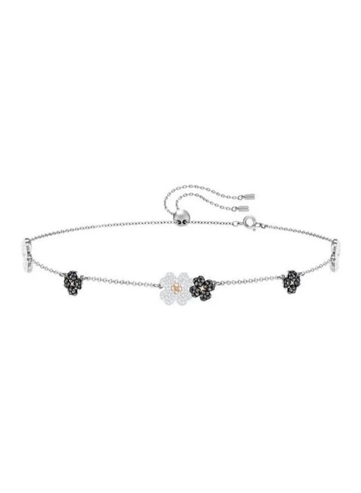 Latisha Crystal Studded Choker Necklace