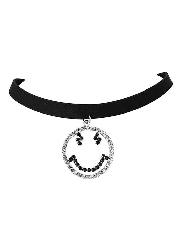 Elegant Design Smile Choker Necklace