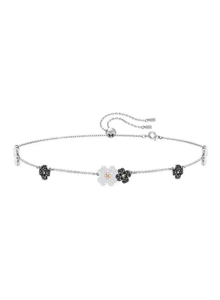 Latisha Crystal Studded Choker Necklace