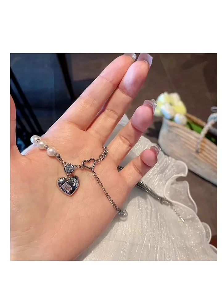 Love grinding chain necklace