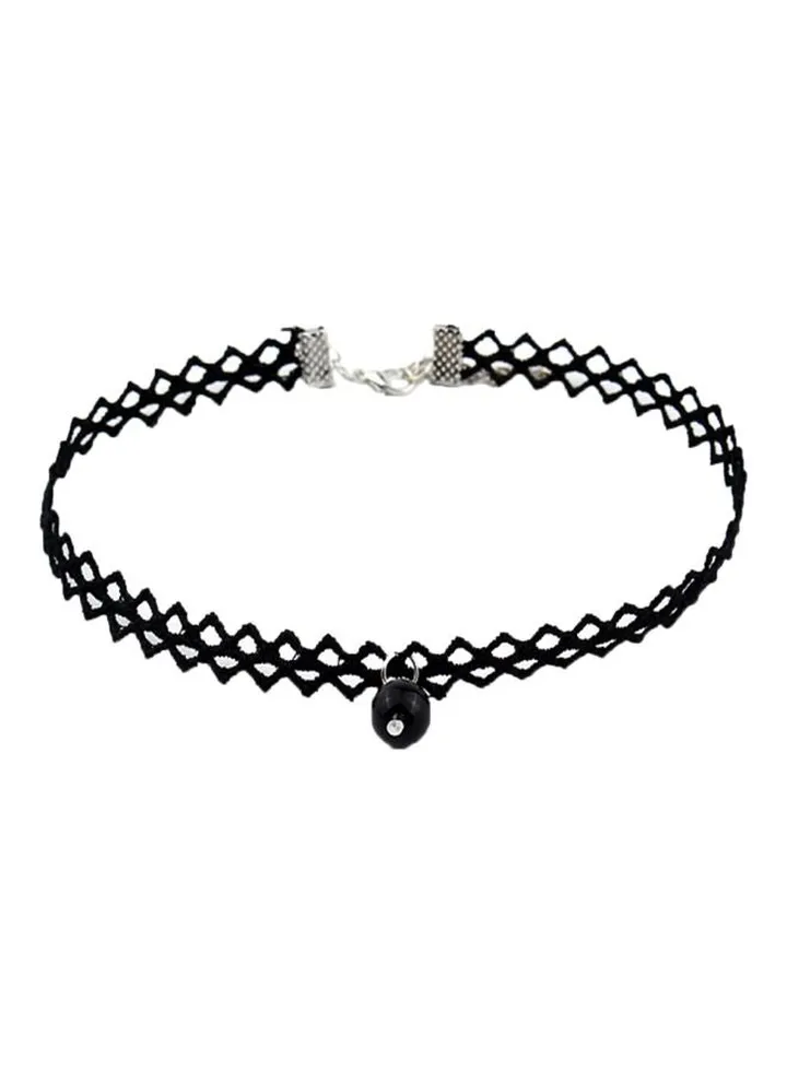 Lacework Short Chain Choker Necklace