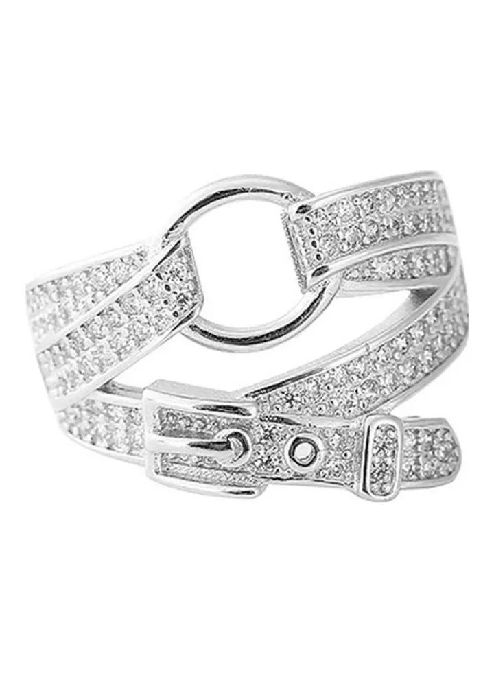 Belt Zircon Ring