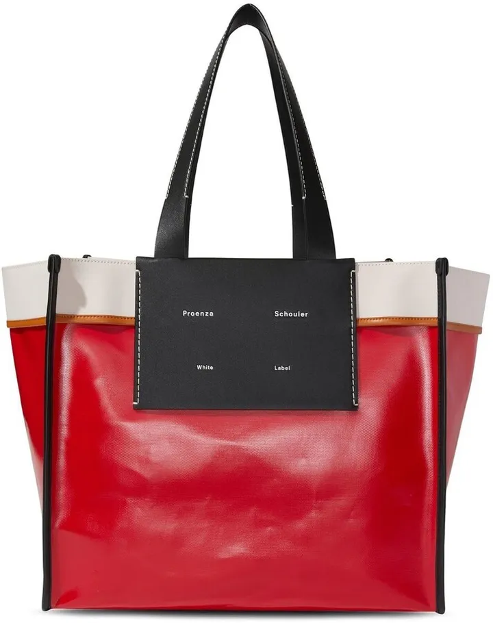 XL Morris coated tote bag