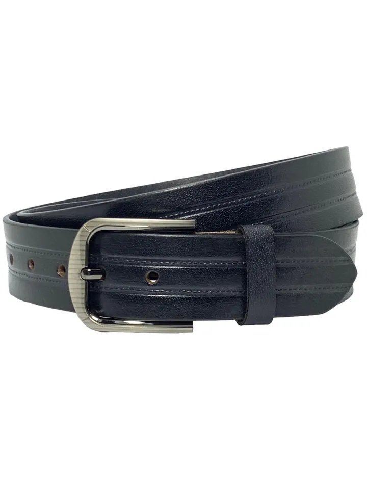 Classic Milano Genuine Leather Belt Men Casual Belt for men Mens belt 40MM 14901 (Blue) by Milano Leather
